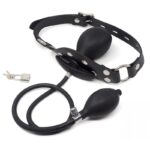 baillon gonflable bulb gag noir 3