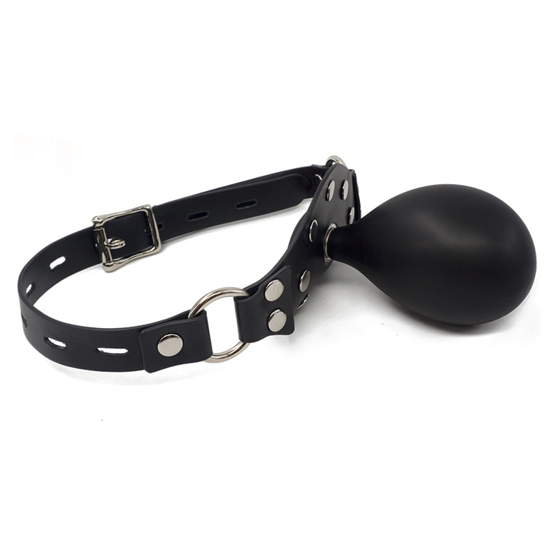baillon gonflable bulb gag noir 4