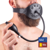 baillon gonflable en cuir embout penis 6cm 1
