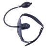 baillon gonflable en cuir embout penis 6cm 2