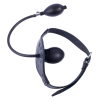 baillon gonflable en cuir embout penis 6cm 3