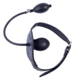 baillon gonflable en cuir embout penis 6cm 3