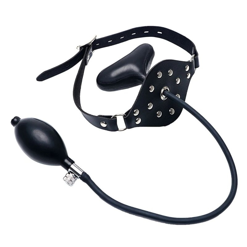 baillon gonflable kinky gag noir