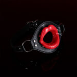 baillon lips gag noir rouge 2