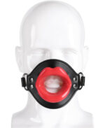 baillon lips gag noir rouge 3