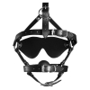 baillon museliere avec boule et masque gag xtreme noir 4