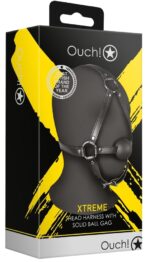 baillon museliere avec boule gag xtreme noir 1