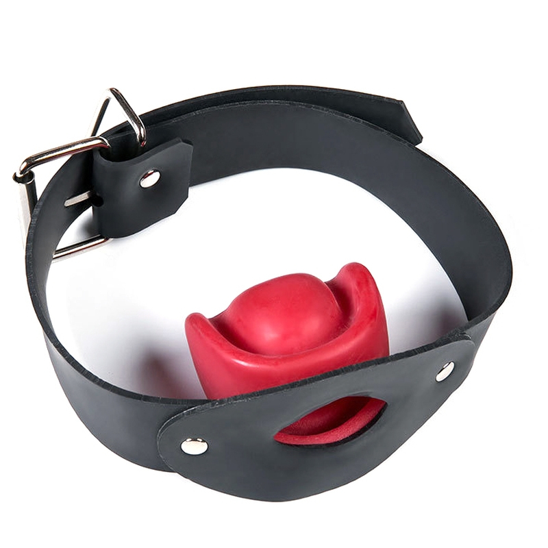baillon no more noir rouge 3