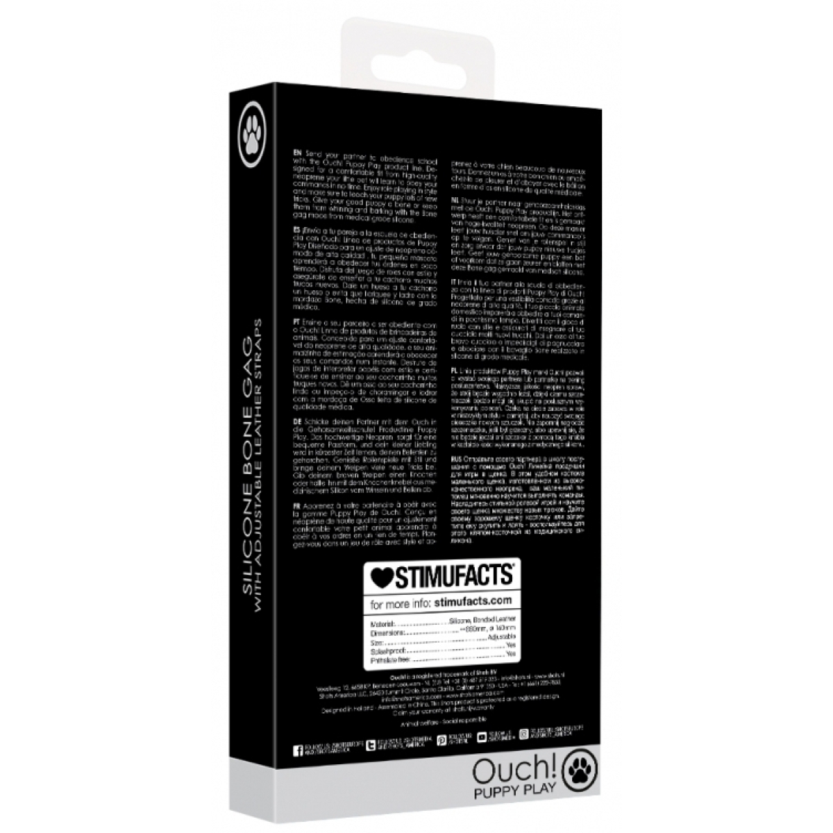 baillon os silicone noir 4