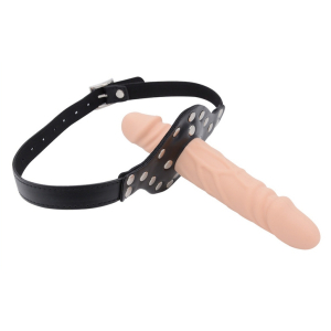 baillon penis double cock l 17 x 4cm