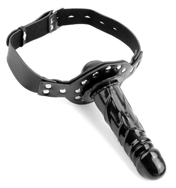 baillon sm avec gode 13 x 35 cm