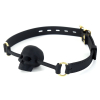 baillon tete de mort skull noir