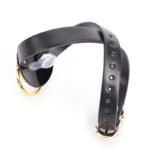 baillon tetine avec pince tetons keepsum noir dore 1