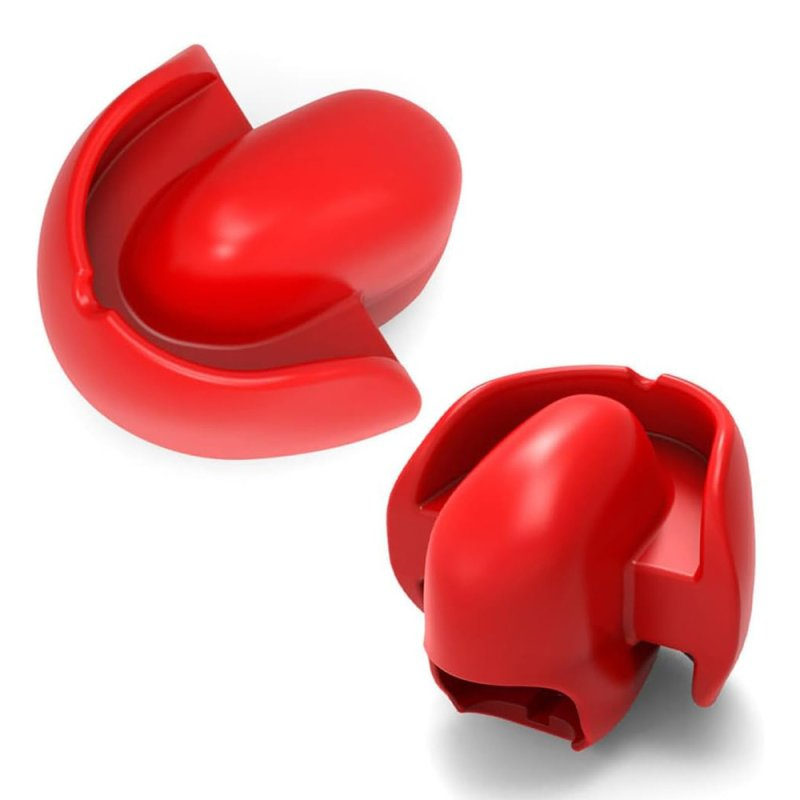 baillon tongue block rouge
