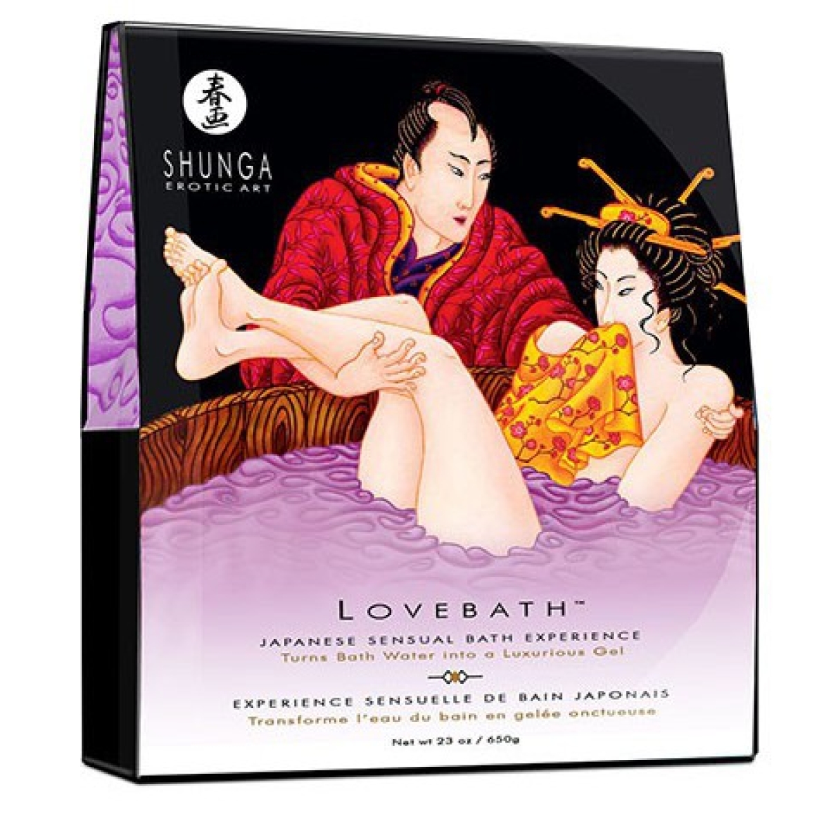 bain japonnais lovebath lotus sensual