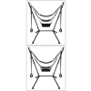 balancoire autoportante sex swing noire 13