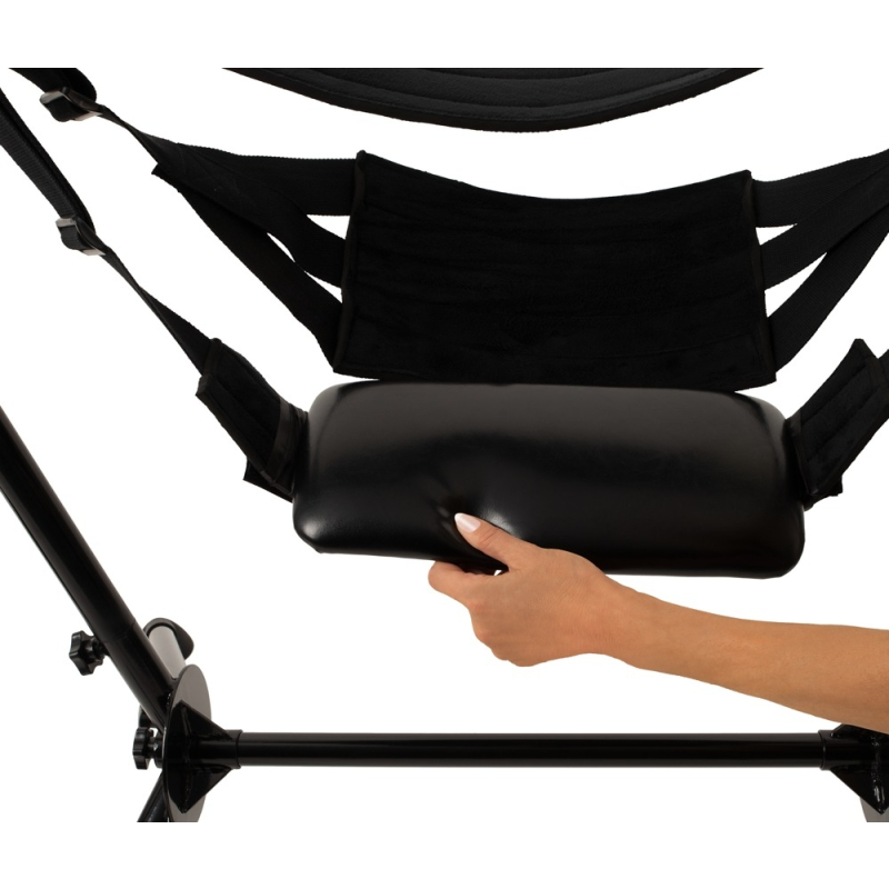balancoire autoportante sex swing noire 3