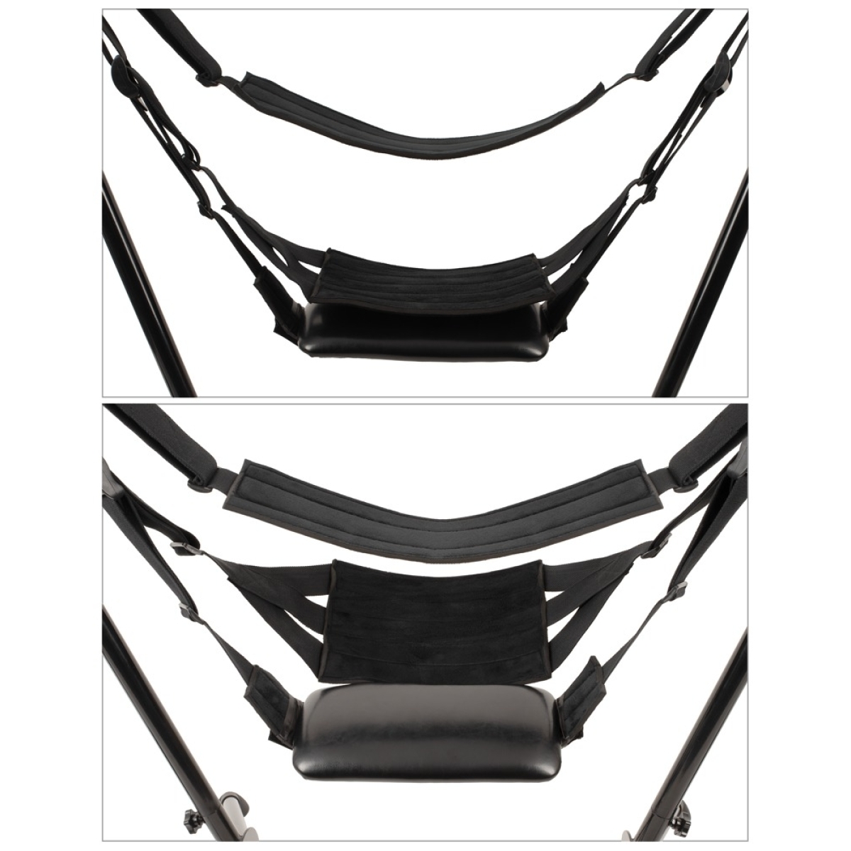 balancoire autoportante sex swing noire 4