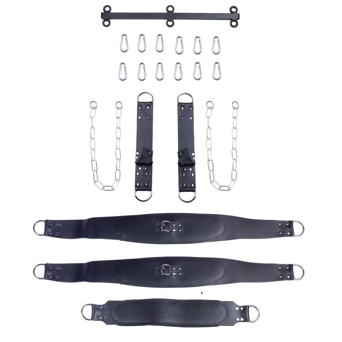 balancoire en cuir fisfukr set complet 4