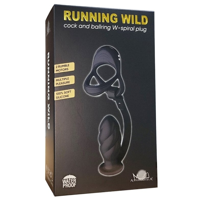 balletretcher et plug ass spiral 85 x 36 cm 10 vibrations 1