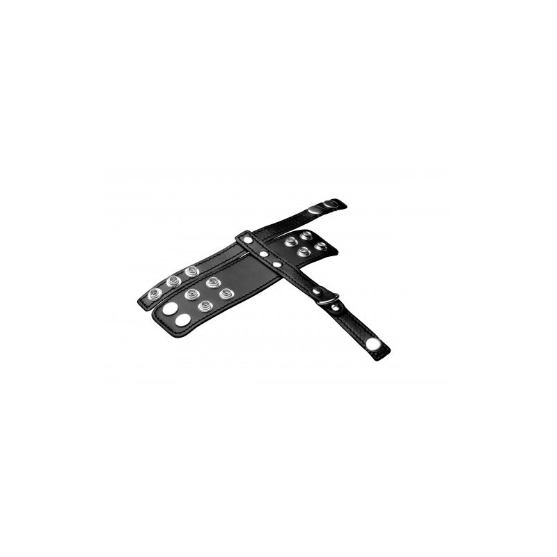 ballstretcher cock strap noir 2