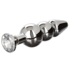 ballstretcher et plug bijou en metal beaded star fucker 8 x 27cm 11