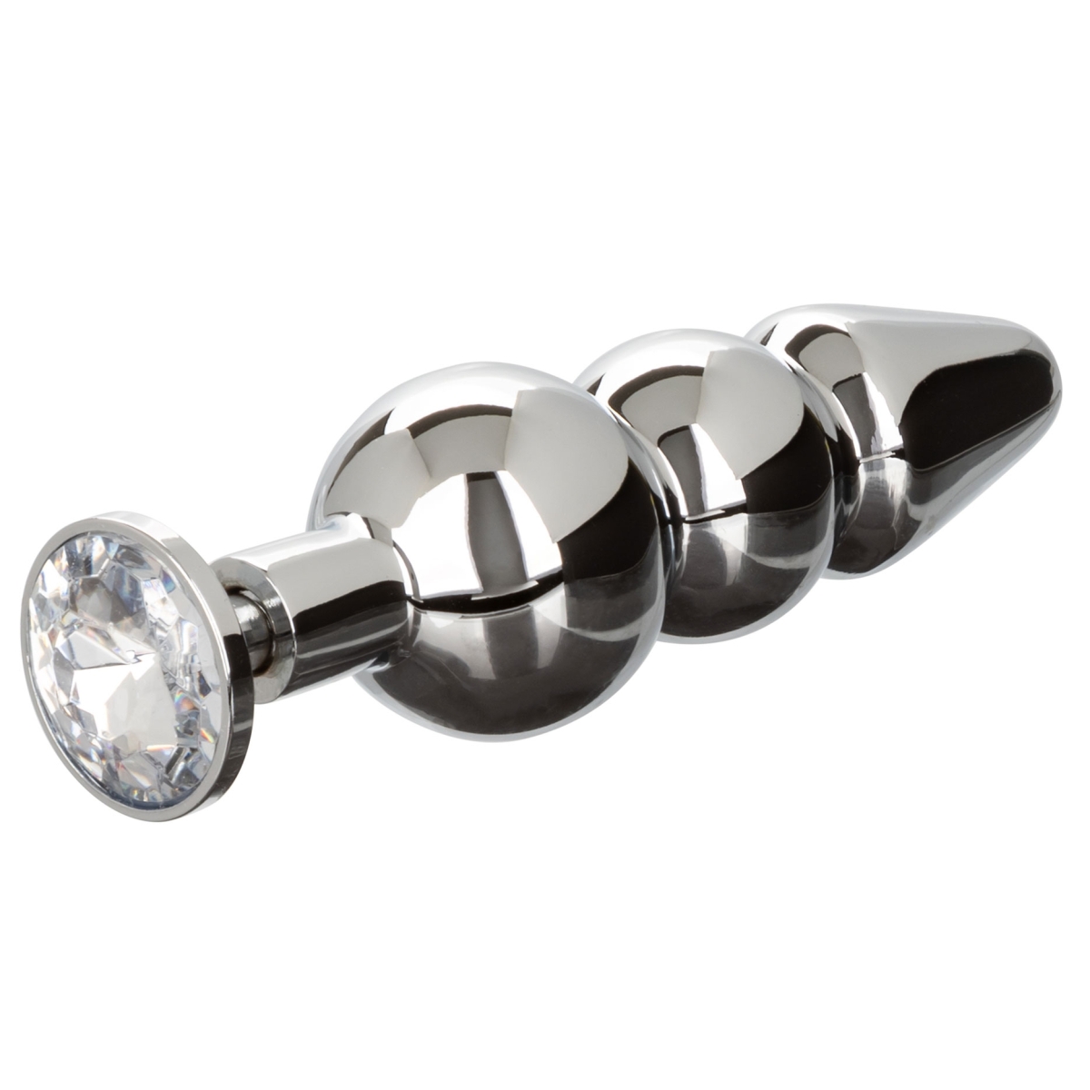 ballstretcher et plug bijou en metal beaded star fucker 8 x 27cm 11