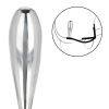 ballstretcher et plug bijou en metal glider star fucker 9 x 28cm 3