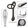 ballstretcher et plug bijou en metal glider star fucker 9 x 28cm 4