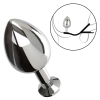 ballstretcher et plug bijou en metal xl teardrop star fucker 8 x 4cm 2