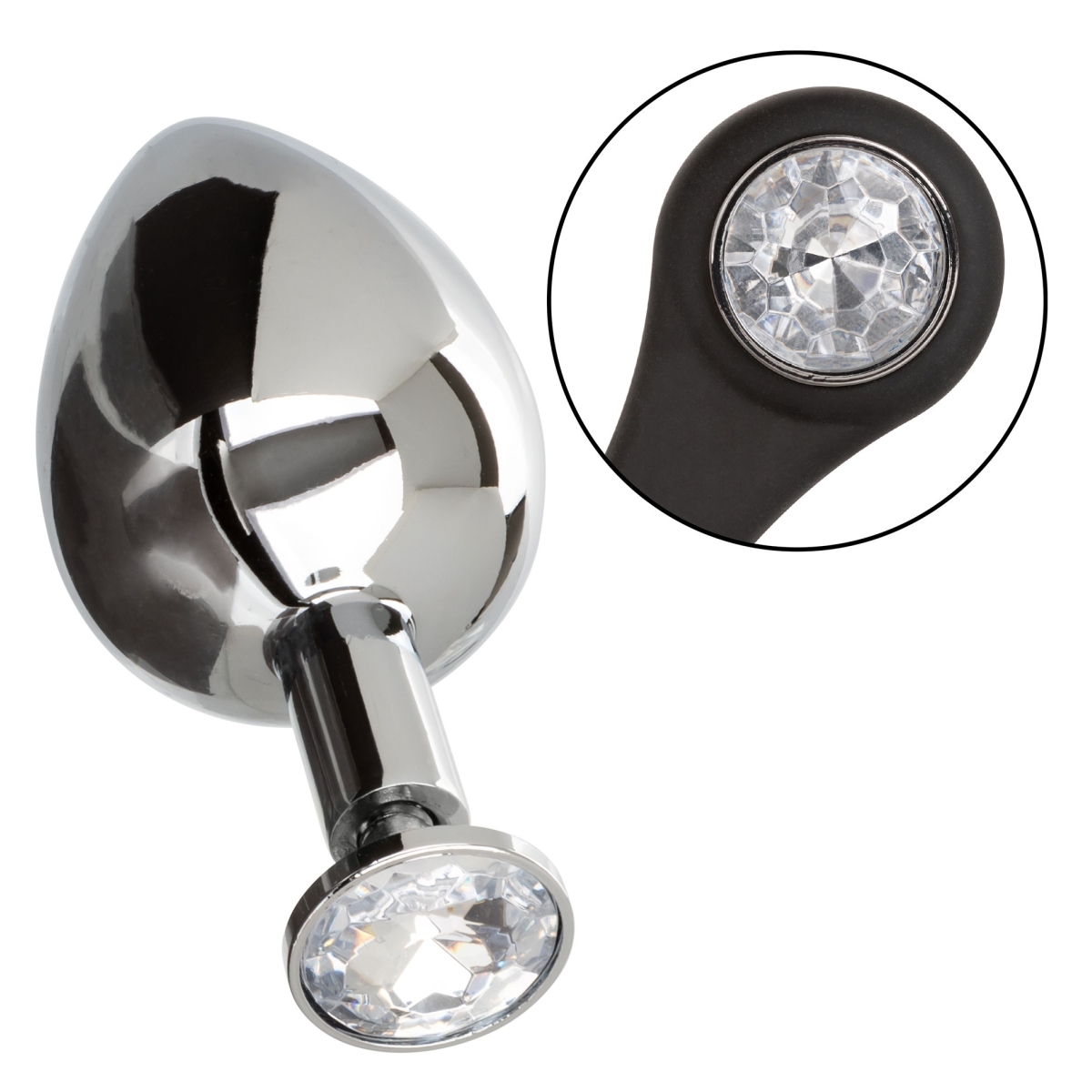 ballstretcher et plug bijou en metal xl teardrop star fucker 8 x 4cm 6