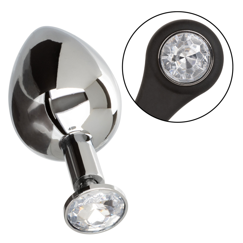 ballstretcher et plug bijou en metal xl teardrop star fucker 8 x 4cm 6