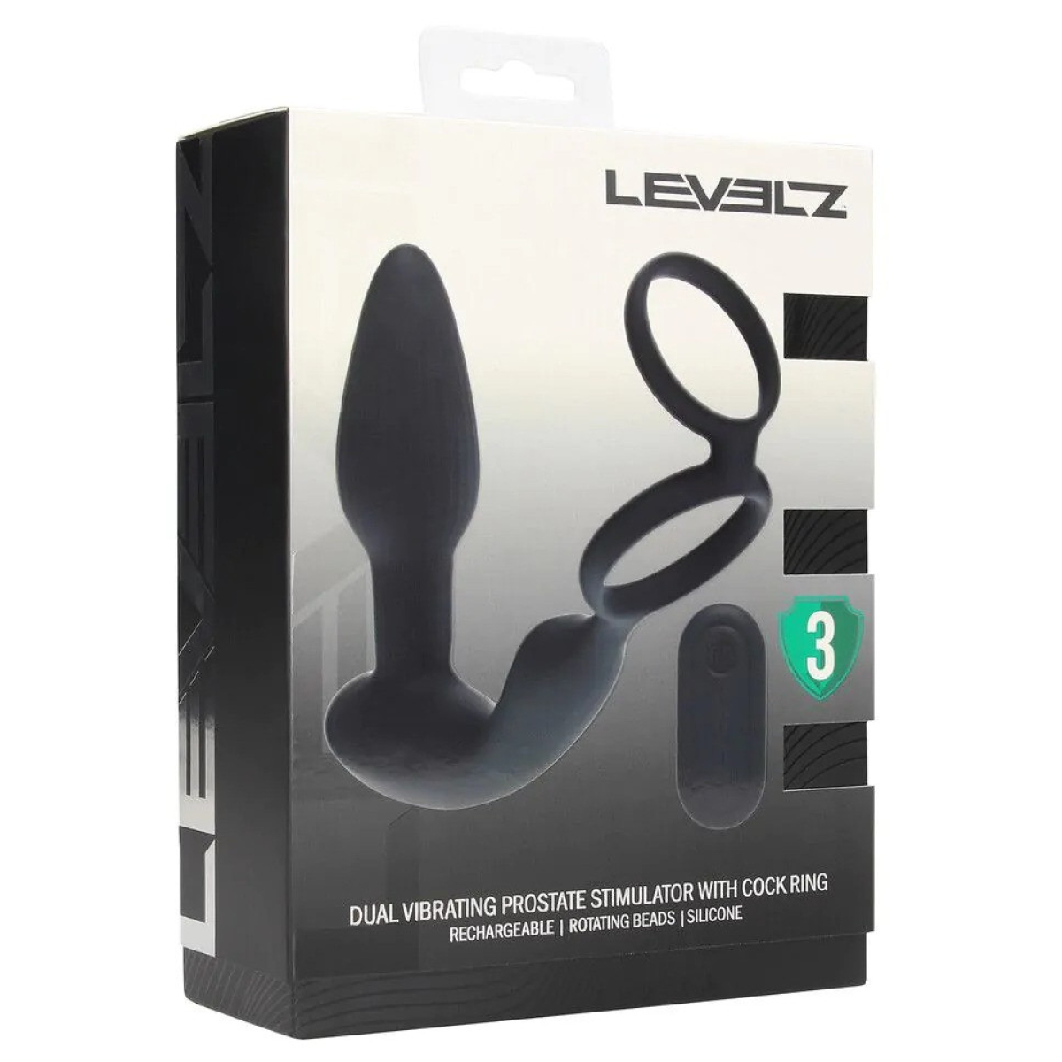 ballstretcher plug dual vibe 105 x 38cm 1