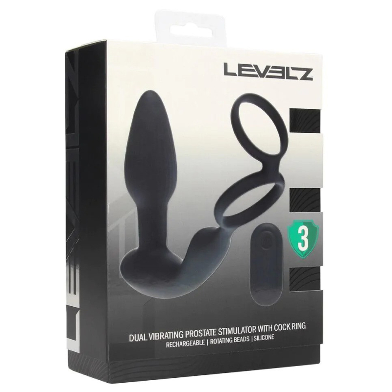 ballstretcher plug dual vibe 105 x 38cm 1