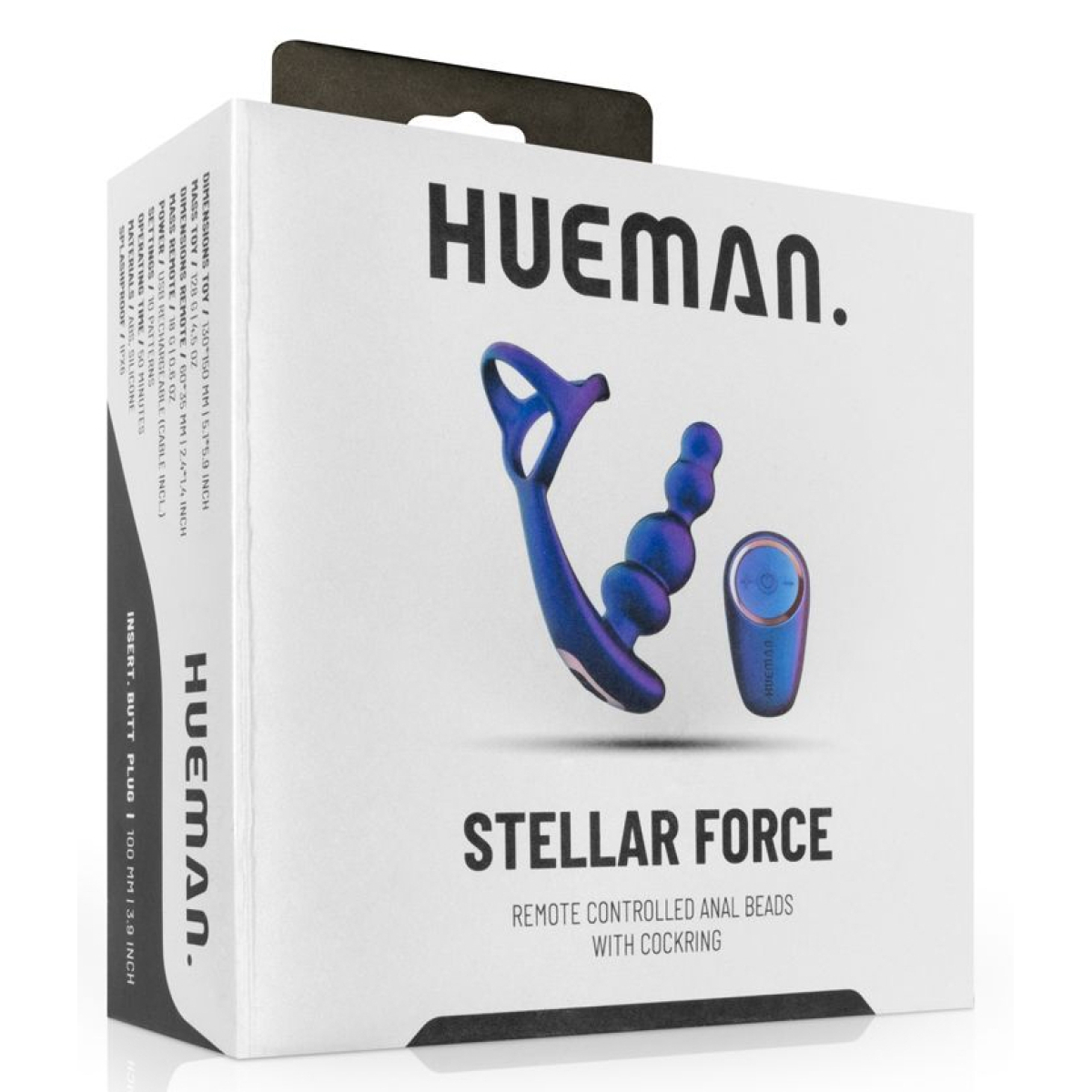 ballstretcher plug vibrant stellar force 10 x 34cm 1
