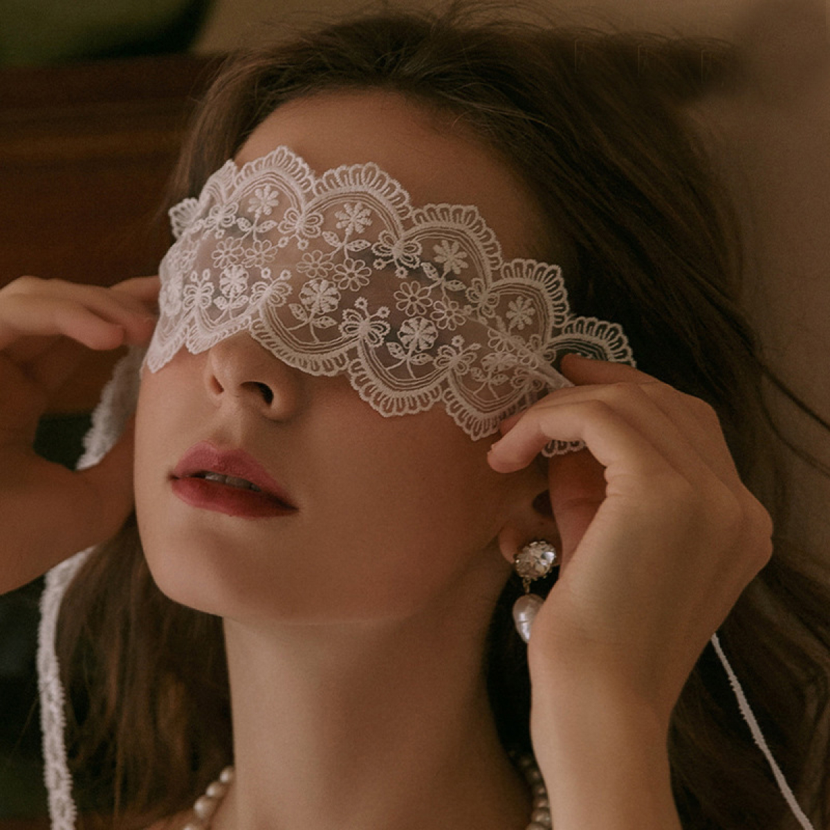 bandeau dentelle laceyes blanc