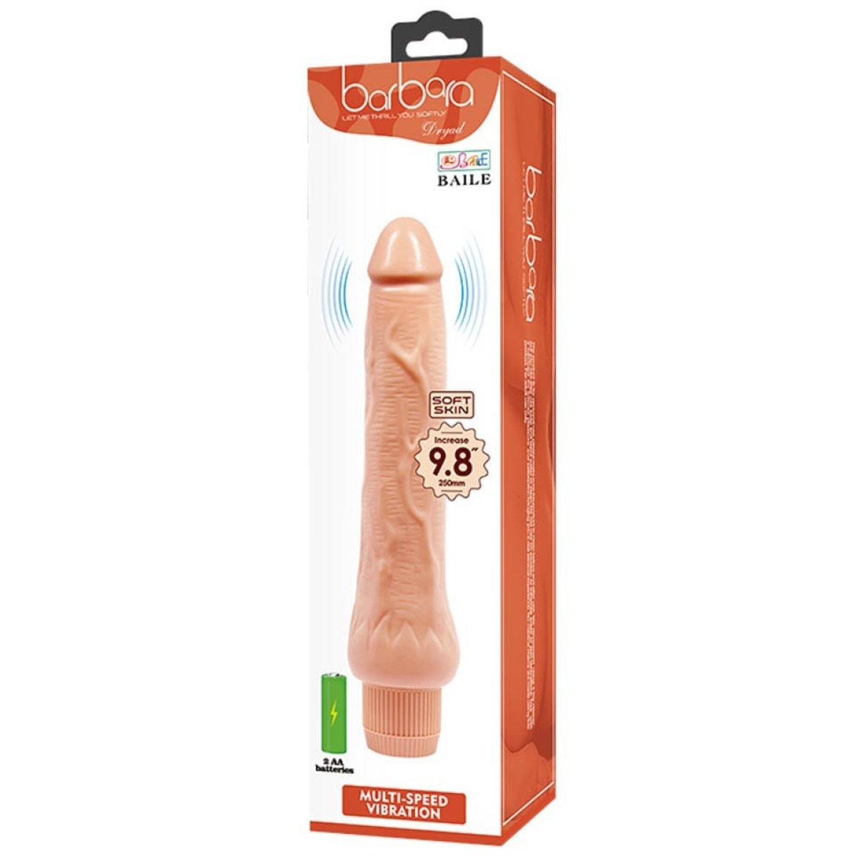 barbara dryad realistic multi speed vibrator 98 1
