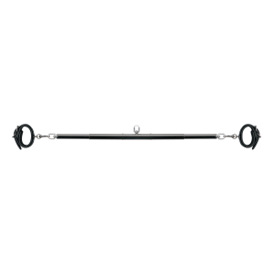 barre ajustable en metal avec menottes