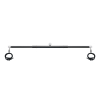 barre ajustable en metal avec menottes 7
