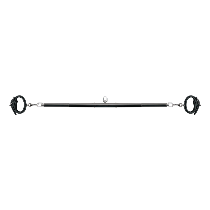barre ajustable en metal avec menottes