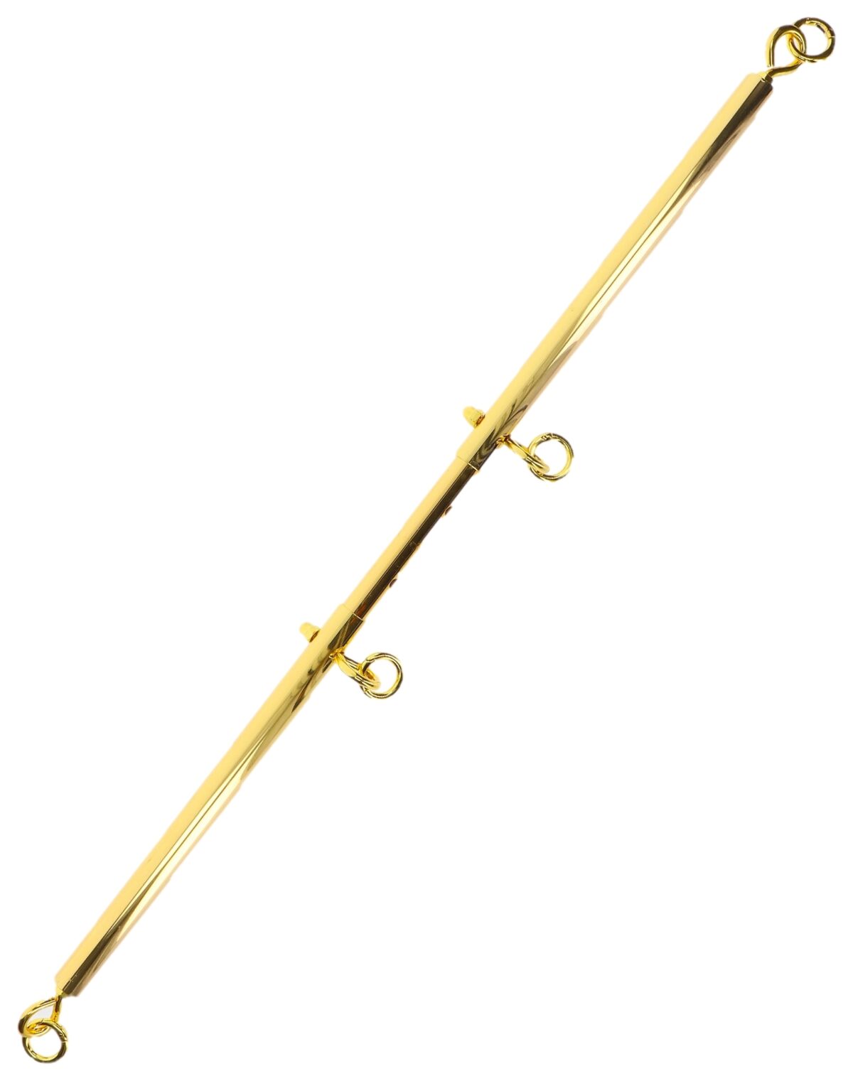 barre avec menottes de chevilles spreader taboom dore rouge 1