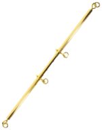 barre avec menottes de chevilles spreader taboom dore rouge 1
