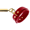 barre avec menottes de chevilles spreader taboom dore rouge 2