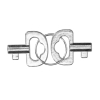 barre avec menottes spreader cuffs 35cm 5