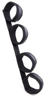 barre avec menottes spreader nylon noir 1