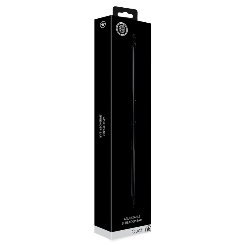 barre d attaches ajustable spreaderiron 96 cm noire 1