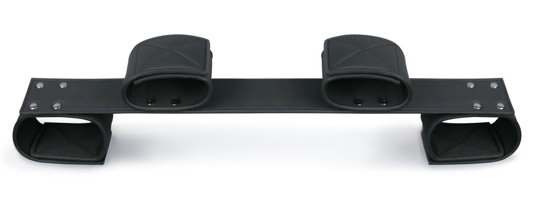 barre de bondage avec 4 menottes