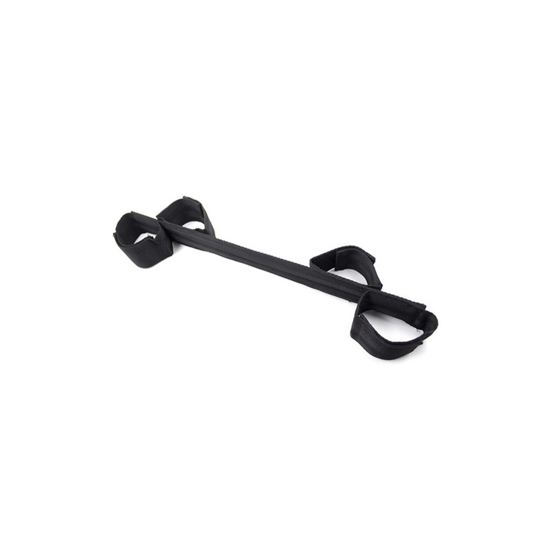 barre plate avec 4 menottes scratch 45cm