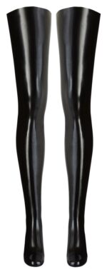 bas en latex noirs 3