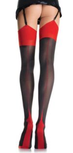 bas santina noirs et rouges